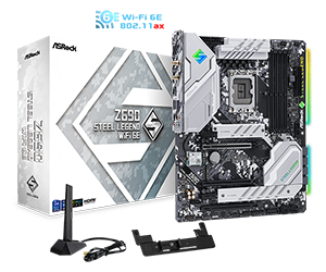 Z690 Steel Legend WiFi 6E Photo